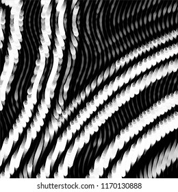 Black and white grunge stripe line vector background. Abstract halftone illustration background.Spotted grunge grid background pattern
