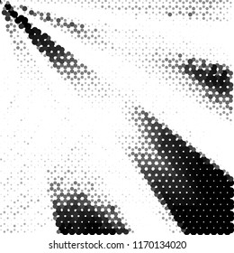 Black and white grunge stripe line vector background. Abstract halftone illustration background.Spotted grunge grid background pattern
