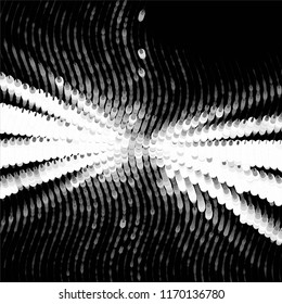 Black and white grunge stripe line vector background. Abstract halftone illustration background.Spotted grunge grid background pattern

