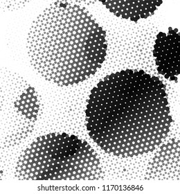 Black and white grunge stripe line vector background. Abstract halftone illustration background.Spotted grunge grid background pattern
