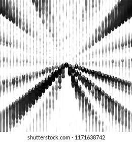 Black and white grunge stripe line vector background. Abstract halftone illustration background.Spotted grunge grid background pattern
