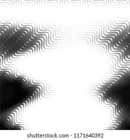 Black and white grunge stripe line vector background. Abstract halftone illustration background.Spotted grunge grid background pattern
