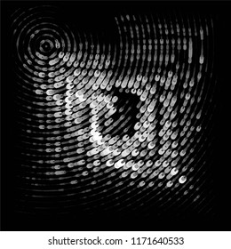 Black and white grunge stripe line vector background. Abstract halftone illustration background.Spotted grunge grid background pattern
