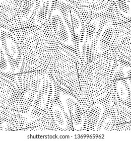 Black and white grunge stripe line vector background. Abstract halftone illustration background. Grunge grid background pattern