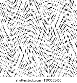Black and white grunge stripe line vector background. Abstract halftone illustration background. Grunge grid background pattern