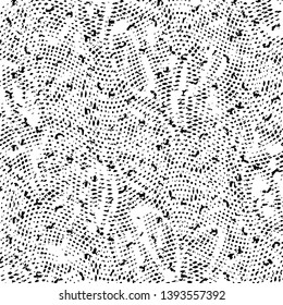 Black and white grunge stripe line vector background. Abstract halftone illustration background. Grunge grid background pattern