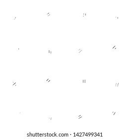 Black and white grunge stripe line vector background. Abstract halftone illustration background. Grunge grid background pattern