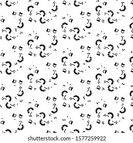 Black and white grunge stripe line vector background. Abstract halftone illustration background.Spotted grunge grid background pattern