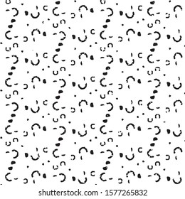 Black and white grunge stripe line vector background. Abstract halftone illustration background.Spotted grunge grid background pattern