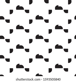 Black and white grunge stripe line vector background. Abstract halftone illustration background. Grunge grid background pattern