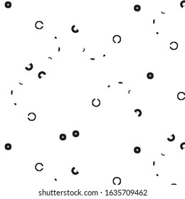 Black and white grunge stripe line vector background. Abstract halftone illustration background. Grunge grid background pattern