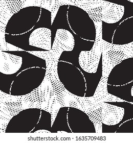 Black and white grunge stripe line vector background. Abstract halftone illustration background. Grunge grid background pattern