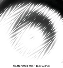 Black and white grunge stripe line vector background. Abstract halftone illustration background. Grunge grid background pattern