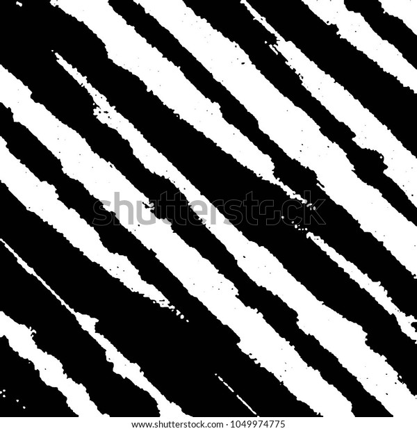 Black White Grunge Stripe Line Vector Stock Vector (Royalty Free