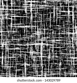 Black and white grunge striped monochrome brush background