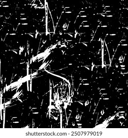 Black and white grunge texture