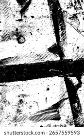 Textura grunge em preto e branco