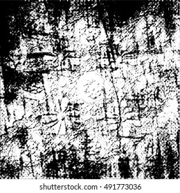 Black and white Grunge texture. 