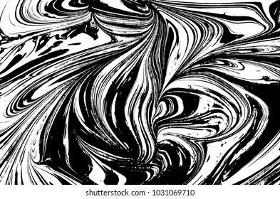 Black and white grunge texture. Abstract halftone background. Vector pattern.