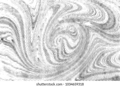 Black and white grunge texture. Abstract halftone background. Vector pattern.