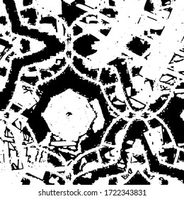 Textura de grano negro y blanco. Fondo monocromo abstracto