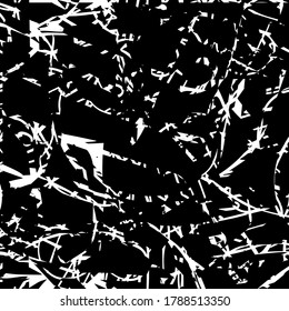 Textura de grano negro y blanco. Plantilla de entrada de lápiz abstracta