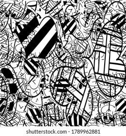 Textura de grano negro y blanco. Plantilla de entrada de lápiz abstracta