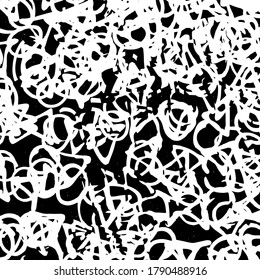 Black and white grunge texture. Abstract monochrome background
