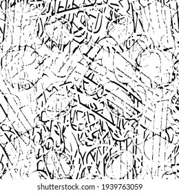 Black and white grunge texture. Abstract monochrome background