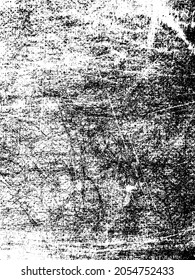 Black and white grunge texture. Abstract background of dirt, scratches, scuffs, wear