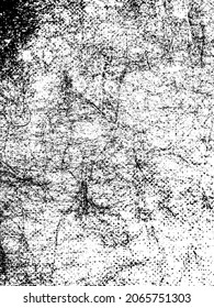 Black and white grunge texture. Abstract background of dirt, scratches, scuffs, wear
