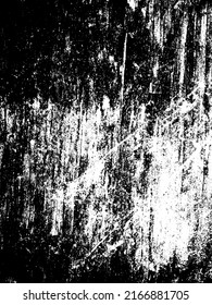 Black and white grunge texture. Abstract background of dirt, scratches, scuffs, wear