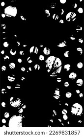 Black and white grunge texture. Abstract vertical background