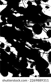 Black and white grunge texture. Abstract vertical background