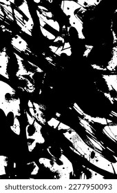 Black and white grunge texture. Abstract vertical background