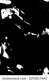 Black and white grunge texture. Abstract vertical background