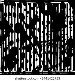 Textura grunge en blanco y negro. Fondo abstracto del vector