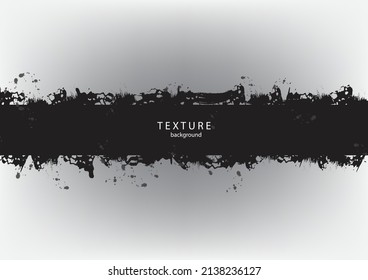 black and white Grunge Texture with distressed effect. Gold grunge wall texture. Abstract patina background. Vector illustration.