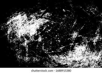 Black and white grunge texture. Monochrome background abstract