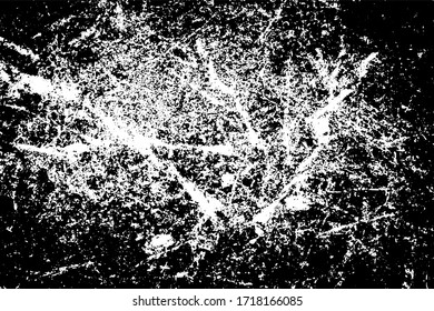 Black and white grunge texture. Monochrome background abstract