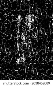 Schwarz-Weiß-Grunge-Struktur einer alten Wand
