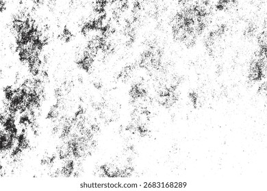 Vector de superposición de textura de grunge blanco negro