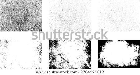 Black and White Grunge Texture Overlay Pack