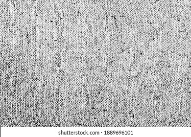 Black and white grunge texture. Pattern of an old worn surface. Monochrome pattern of scratches and scuffs