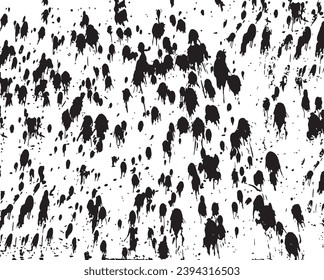 black and white grunge texture with rain drops. Abstract background. Vector brush storks, Grunge black and white texture. Distress overlay texture. Abstract background.