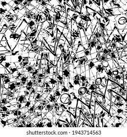 Schwarz-Weiß-Grunge-Textur nahtlos