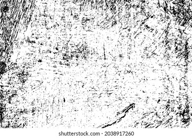 Black   white grunge texture  Black streaks paint  ink    dirt  Abstract monochrome background  Pattern scratches  chips    wear