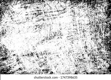 Black and white grunge texture. The template is outdated surface