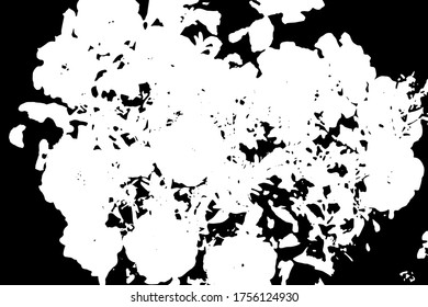 Black and white grunge texture. The template is outdated surface