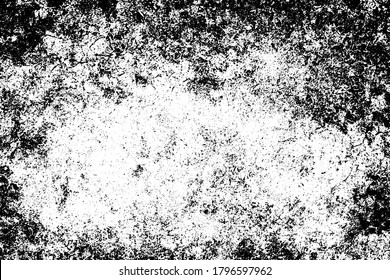 Black and white grunge texture. The template is outdated surface
